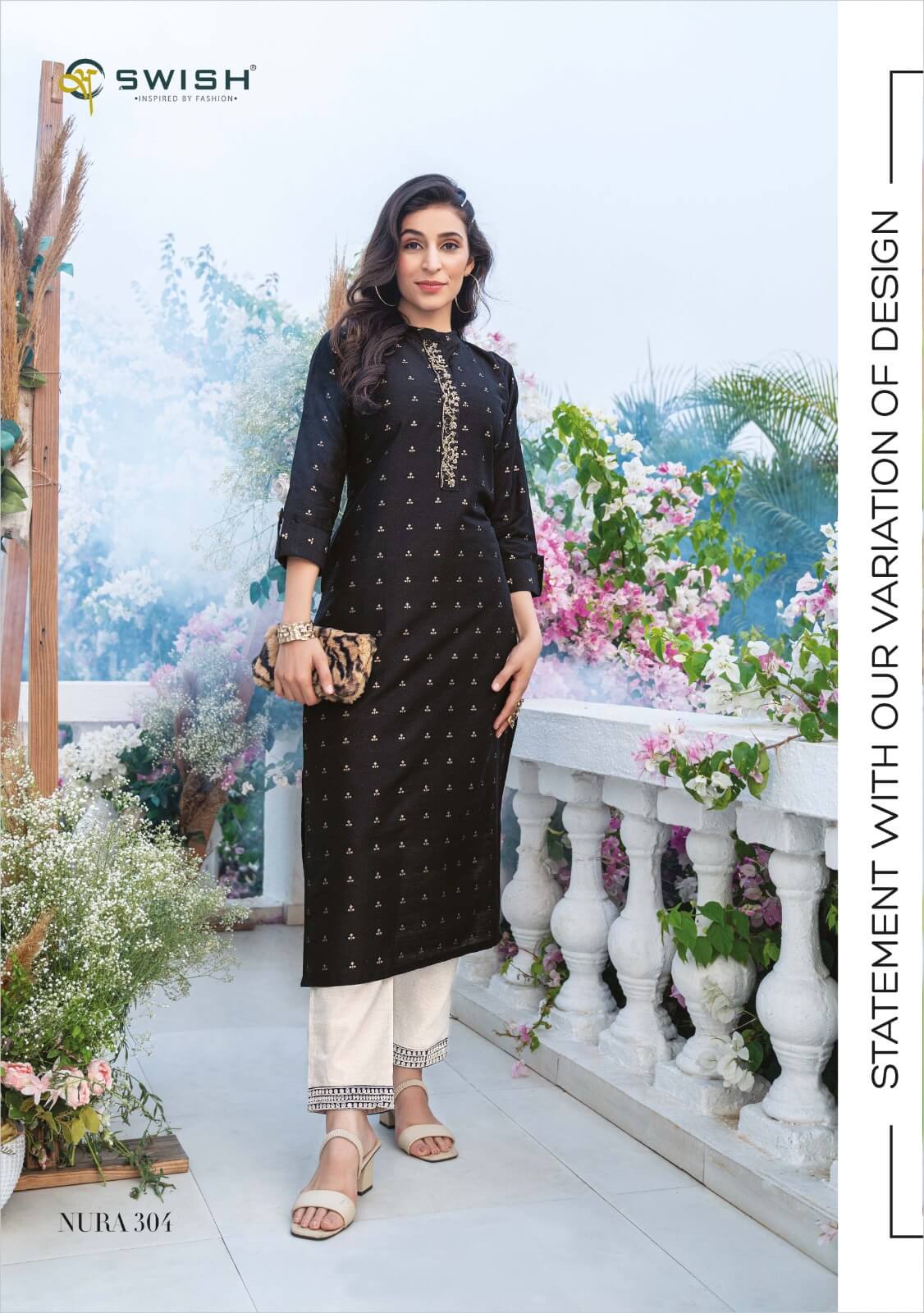 Swish Nura Vol 3 301 To 306 Kurti With Bottom Catalog